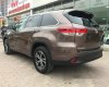 Toyota Highlander LE 2017 - Bán xe Toyota Highlander LE đời 2017, màu nâu, xe nhập