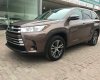 Toyota Highlander LE 2017 - Bán xe Toyota Highlander LE đời 2017, màu nâu, xe nhập