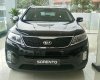 Kia Sorento GAT 2018 - Bán Kia Sorento GAT đời 2018, màu đen, giá 799tr, hỗ trợ 80%, Lh 0989.240.241