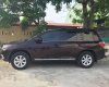 Toyota Highlander   2011 - Bán xe Toyota Highlander đời 2011, màu đỏ mận, nội thất da màu kem sang trọng