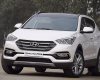 Hyundai Santa Fe 4x2 AT 2017 - Bán Hyundai Santa Fe 4x2 AT sản xuất 2017, màu trắng