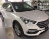 Hyundai Santa Fe 2.4L AT 2017 - Bán Hyundai Santa Fe 2.4L AT đời 2017, màu trắng