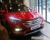 Hyundai Santa Fe 2017 - Bán xe Hyundai Santa Fe đời 2017, màu đỏ, xe nhập