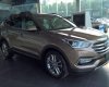 Hyundai Santa Fe 2017 - Bán xe Hyundai Santa Fe đời 2017, màu trắng, 898tr