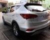 Hyundai Santa Fe 2.4 2017 - Bán ô tô Hyundai Santa Fe 2.4 sản xuất 2017, màu bạc
