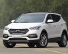 Hyundai Santa Fe 2018 - Cần bán xe Hyundai Santa Fe đời 2018, màu trắng
