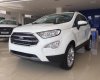 Ford EcoSport Titanium 2018 - Bán EcoSports 2018 màu trắng tại Nam Định 2018, giao ngay hỗ trợ giao xe, trả góp toàn quốc