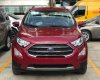 Ford EcoSport Titanium AT 2018 - Cần bán Ford EcoSport Titanium sản xuất năm 2018, màu đỏ, giá 648tr tại Hòa Bình