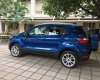 Ford EcoSport Ecosports 1.5 AT 2018 - Bán xe Ford Ecosport 1.5 AT màu xanh giá 593 tr, hỗ trợ trả góp chỉ cần 175 tr hoàn thiện xe