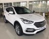 Hyundai Santa Fe 2.4L 4WD 2018 - Cần bán Hyundai Santa Fe 2.4L 4WD năm sản xuất 2018, màu trắng