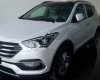 Hyundai Santa Fe 2.4L 4WD 2018 - Cần bán Hyundai Santa Fe 2.4L 4WD đời 2018, màu trắng