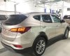 Hyundai Santa Fe    2018 - Cần bán xe Hyundai Santa Fe sản xuất 2018, màu ghi vàng 