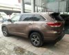 Toyota Highlander LE  2018 - Bán xe Toyota Highlander 2018, màu nâu, xe nhập