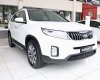 Kia Sorento 2.2 DATH 2018 - Cần bán xe Kia Sorento đời 2018, màu trắng, giá từ 799tr. Hỗ trợ trả góp 90%