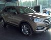 Hyundai Santa Fe   2018 - Cần bán xe Hyundai Santa Fe đời 2018, màu nâu 