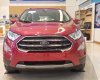 Ford EcoSport   Titanium 1.5 AT 2018 - Bán Ford Ecosport 2018 màu đỏ, giá tốt nhất thị trường, hỗ trợ trả góp lãi xuất thấp - LH: 0941921742