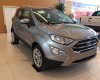Ford EcoSport Titanium 2018 - Ford Hòa Bình bán Ford EcoSport Titanium sản xuất năm 2018, màu bạc, giá cạnh tranh, LH 0941921742
