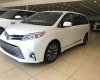 Toyota Sienna Limited 2018 - Toyota Sienna Limited trắng nội thất nâu da bò, xe sản xuất 2018 model 2019, bản full đồ nhất