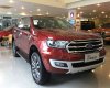 Ford Everest Titanium 2.0L  AT 2018 - Hưng Yên bán Ford Everest 2.0 full option, năm 2018, màu đỏ, nhập khẩu nguyên chiếc, sẵn màu, giao xe tháng 11
