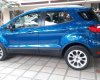 Ford EcoSport Titanium 1.0L AT 2018 - Cần bán xe Ford EcoSport 1.0 năm 2018, xanh lam, xe có sẵn đại lý, KM tặng 1 năm BHTV, thủ tục nhanh gọn