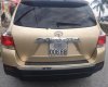 Toyota Highlander SE 2.7 2011 - Bán Toyota Highlander SE 2.7 đời 2011, màu vàng, nhập khẩu nguyên chiếc