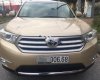 Toyota Highlander SE 2.7 2011 - Bán Toyota Highlander SE 2.7 đời 2011, màu vàng, nhập khẩu nguyên chiếc