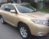 Toyota Highlander SE 2.7 2011 - Bán Toyota Highlander SE 2.7 đời 2011, màu vàng, nhập khẩu nguyên chiếc