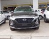 Hyundai Santa Fe 2.2  2019 - Bán ô tô Hyundai Santa Fe 2.2 dầu tiêu chuẩn năm sản xuất 2019, màu đen