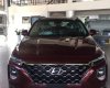 Hyundai Santa Fe 2.4L HTRAC 2018 - Cần bán xe Hyundai Santa Fe 2.4L HTRAC đời 2018, màu đỏ sang trọng