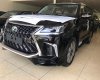 Lexus LX 570 2019 - Lexus LX570 Super Sport S 2020 màu đen, nội thất nâu da Bò, xe xuất Trung Đông mới 100%