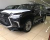 Lexus LX 570 2019 - Bán Lexus LX570 Super Sport S 2020 xuất Trung Đông màu đen, nội thất da bò