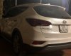Hyundai Santa Fe 2.2L 4WD 2018 - Cần bán Hyundai Santa Fe 2.2L 4WD năm 2018, màu trắng, xe đẹp