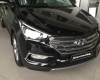 Hyundai Santa Fe 2.2   2017 - Cần bán xe Hyundai Santa Fe 2.2 năm 2017, màu đen