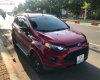 Ford EcoSport Titanium 2017 - Cần bán lại xe Ford EcoSport Titanium sản xuất 2017, màu đỏ ít sử dụng