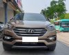 Hyundai Santa Fe 2.2 4 WD 2017 - Hyundai SantaFe 2.2 4WD màu vàng, máy dầu sản xuất 2017 biển Hà Nội