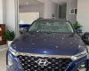 Hyundai Santa Fe   2.4AT 2WD 2019 - Bán xe Hyundai Santa Fe đời 2019, màu xanh lam