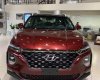Hyundai Santa Fe    2019 - Bán Hyundai Santa Fe, máy dầu cao cấp năm sản xuất 2019, màu đỏ