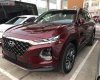 Hyundai Santa Fe Premium 2.4L 2019 - Cần bán xe Hyundai Santa Fe Premium 2.4L sản xuất 2019, màu đỏ