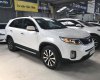 Kia Sorento GAT 2016 - Bán Kia New Sorento GAT 2.4AT màu trắng, máy xăng, số tự động, sản xuất 2016, biển Sài Gòn