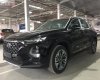 Hyundai Santa Fe   2019 - Bán xe Hyundai Santa Fe năm sản xuất 2019, màu đen, giá tốt