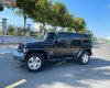 Jeep Wrangler   2009 - Bán Jeep Wrangler Sahara Unlimited năm 2009, màu đen, nhập khẩu  