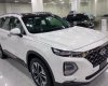 Hyundai Santa Fe 2.4L 2020 - Hỗ trợ lái thử - Giao xe tận nhà: Khi mua Hyundai Santa Fe 2.4L sản xuất 2020, màu trắng