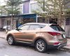 Hyundai Santa Fe   2017 - Bán Hyundai Santa Fe năm 2017, màu nâu, giá 830tr