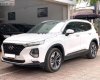 Hyundai Santa Fe   2019 - Cần bán xe Hyundai Santa Fe 2.4 Premium 2019, màu trắng như mới