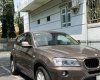 BMW X3     2013 - Bán xe BMW X3 đời 2013, màu nâu, nhập khẩu