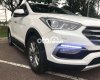Hyundai Santa Fe 2016 - Cần bán lại xe Hyundai Santa Fe đời 2016, màu trắng, nhập khẩu nguyên chiếc xe gia đình, 718tr