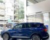 Hyundai Santa Fe  AT 2021 - Bán ô tô Hyundai Santa Fe AT sản xuất năm 2021, màu xanh lam, nhập khẩu nguyên chiếc