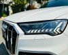 Audi Q7 2020 - Bán Audi Q7 45 TFSI quattro năm 2020, màu trắng, siêu lướt, còn bảo hành hãng 3 năm