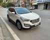Hyundai Santa Fe 2015 - Cần bán lại xe Hyundai Santa Fe sản xuất 2015, màu trắng, máy xăng