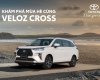 Toyota Veloz Cross 2022 - Trong tiện nghi, ngoài phong cách, xe đủ màu, ưu đãi lên đến 160tr, tặng 1 năm chăm xe miễn phí